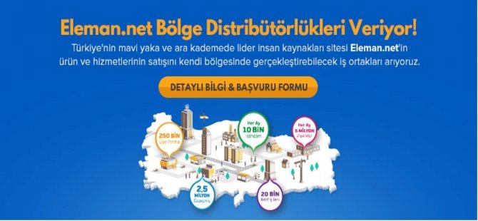 Eleman.net Bayilik Vermeye Başladı