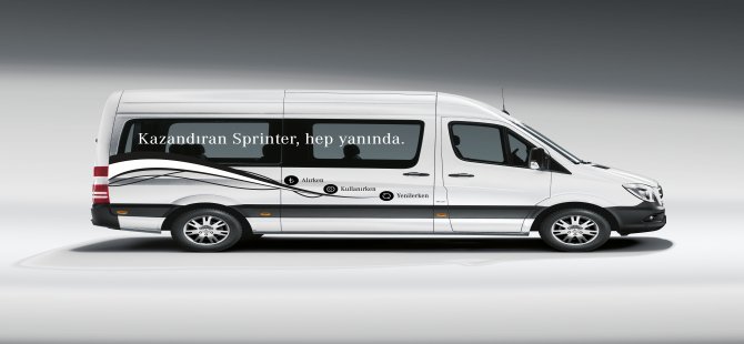 Mercedes-Benz'in Kazandıran Aracı Sprinter Türkiye Turuna Çıkıyor