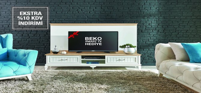 Kelebek Mobilya’dan Beko TV hediyeli büyük kampanya!