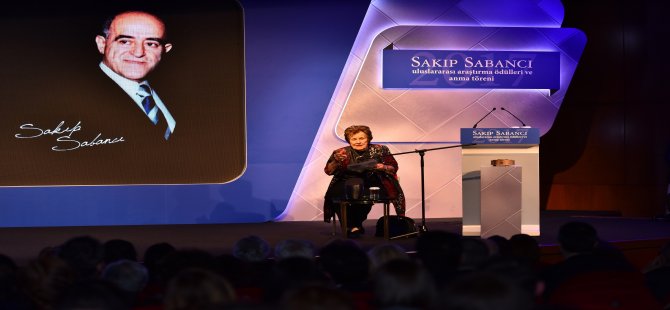 Sakıp Sabancı, “Sakıp Sabancı Uluslararası Araştırma Ödülleri” ile anıldı