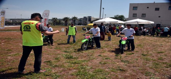 Aliağalı Çocuklara Motosiklet Eğitimi