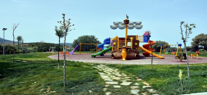 Aliağa Belediyesi’nden Çakmaklı’ya Modern Park