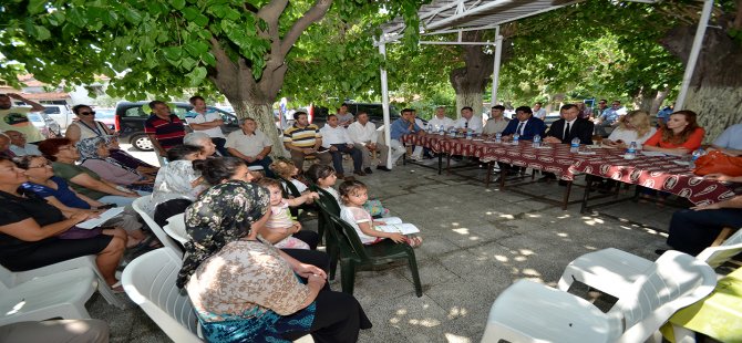 Halk Toplantıları Devam Ediliyor