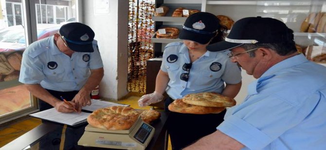 Dikili Zabıtası Pide Denetimlerini Kesintisiz Sürdürüyor