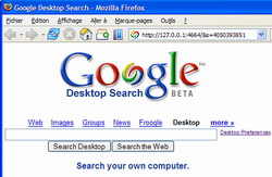 Google Desktop Artık Türkçe