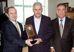 Binali Yıldırım İzotaş'ta