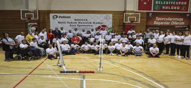 Boccia Milli Takımı Petkim sponsorluğunda hazırlandı