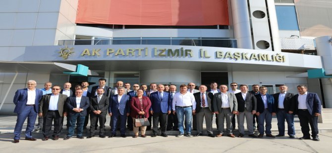 AK Parti İzmir İl Başkanlığı Başbakan'a Hazırlanıyor