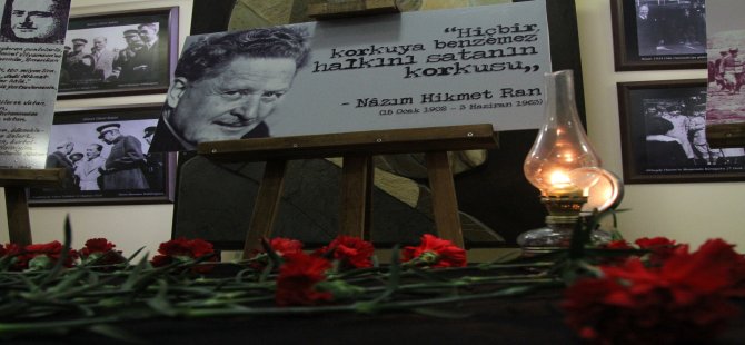 Nazım Hikmet Gaziemir’de Anılacak