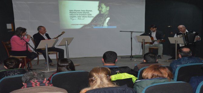 Dikili’de Nazım Hikmet’e Coşkulu Doğum Günü