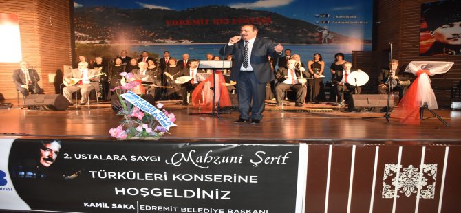 Aşık Mahzuni Şerif Edremit’te Anıldı