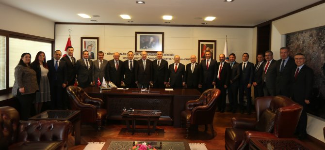 Vakıfbank Genel Müdürü Özcan'dan Başkan Zolan’a Ziyaret
