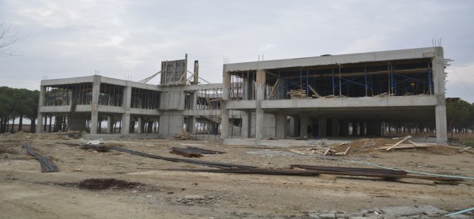 PAÜ Sarayköy Meslek Yüksekokulu İnşaatı Yükseliyor