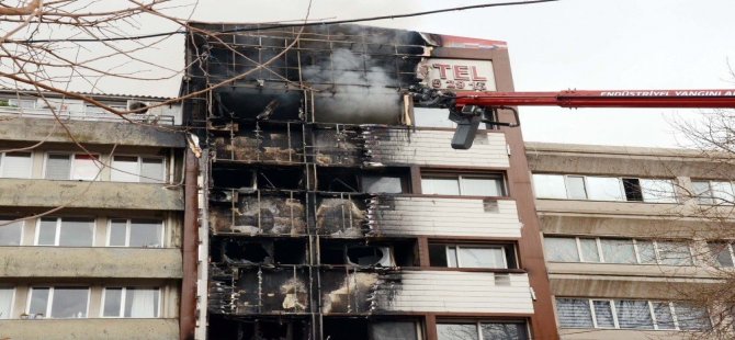 İzmir’de Otel Alev Alev Yandı: 4 Yaralı