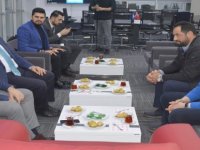 AK Partili Kerem Ali Sürekli’den Başkan Serkan Acar’a Ziyaret