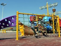 Aliağa Belediyesi’nden Çocuklara Özel Modern Oyun Parkları