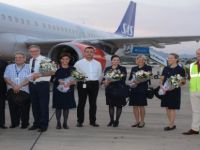 Gazipaşa-Alanya İlk Airbus A321’i Karşıladı