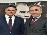 Sanayi Bölgeleri Genel Müdürü Fatih Turandan Aliağa Belediyesine Ziyaret