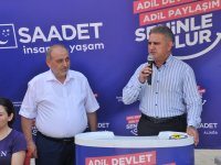 Saadet Partisi İzmir Saha Çalışmalarına Devam Ediyor