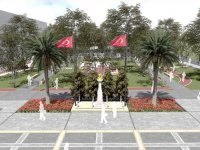 Kınık Cumhuriyet Meydanı yeni çehresine kavuşuyor