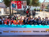Menemen'de 100 yıllık müze hayalinin temeli atıldı