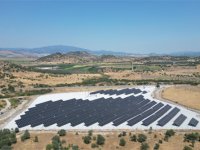 Dikili’nin Güneş Enerjisi Santrali elektrik üretmeye başladı