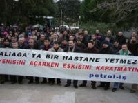 Petrol-İş’den Hastane Eylemi