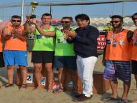 Şampiyon Voleybolcular, Foça’da Kürsüye Çıktı