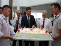 Başkan Ercengiz’e doğum günü sürprizi