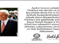 Başkan Haluk Alıcık, İsmet Sezgin İçin Taziye Mesajı Yayımladı