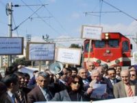 Çiğli'de Berlin Duvarı İstemiyoruz