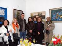 Sanatseverler Foça'da Buluştu