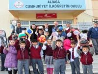 Okullara Spor Seti Hediyesi
