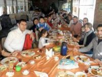 Karamanlar kahvaltıda Buluştu