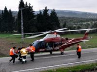 Foça'da Kaza İkisi Ağır 3 yaralı