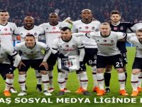 Beşiktaş Sosyal Medya Liginde Beşinci